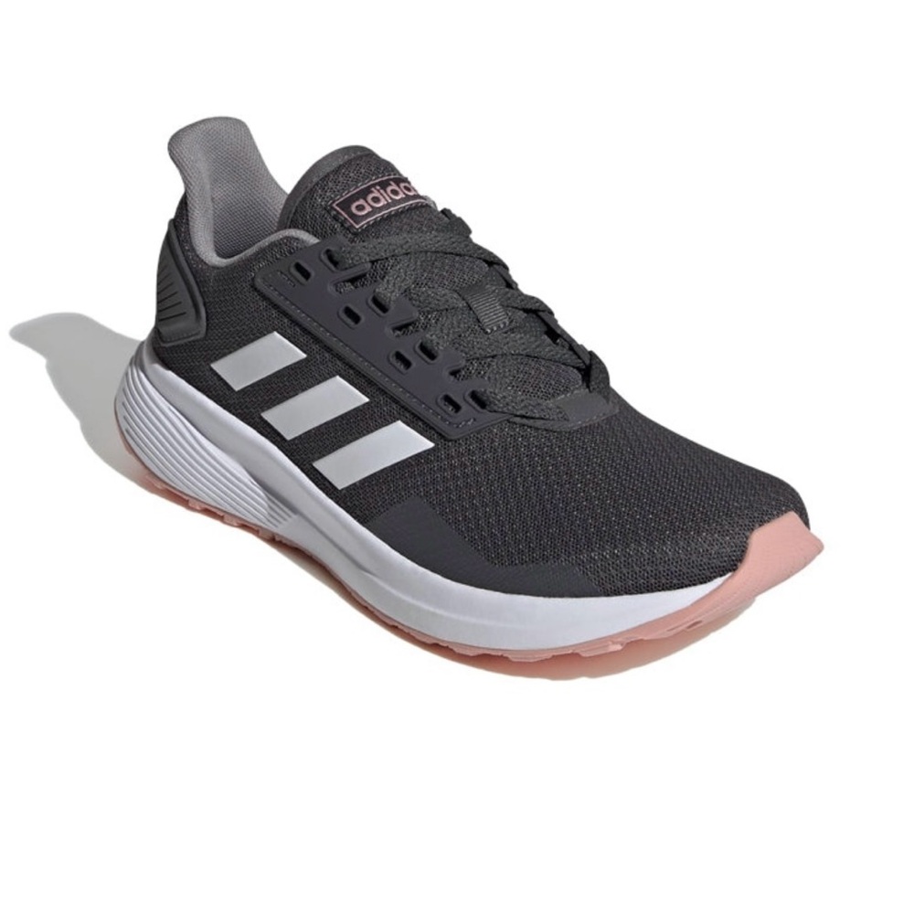 Adidas Gray and White Athletic Shoes with Modern Design